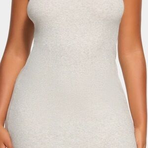 Skims cotton rib tank dress